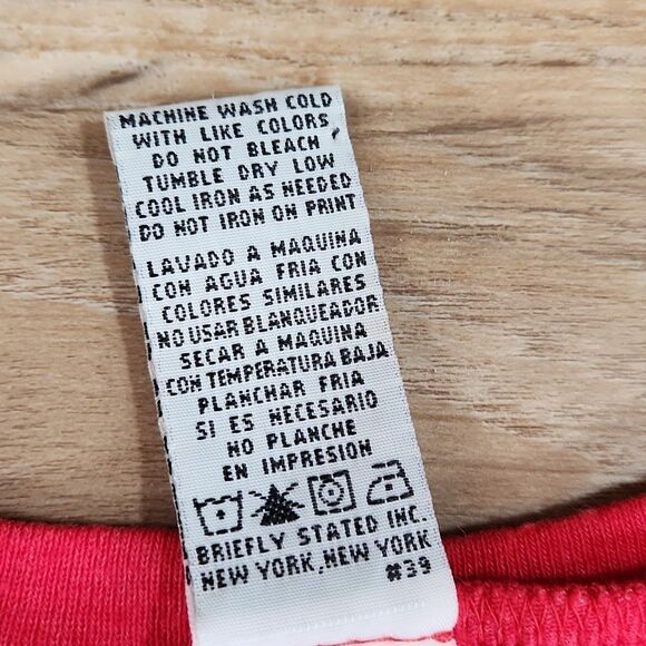 🔹️Elf Red Buddy the Elf "OMG! It's Santa!" Short Sleeve Top Small - Picture 10 of 10